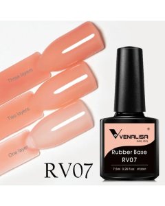 ربر بيس (Rubber Base) -(Venalisa)- لون رقم RV07  - حجم 7.5 مل