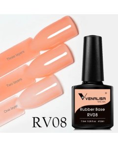 ربر بيس (Rubber Base) -(Venalisa)- لون رقم RV08  - حجم 7.5 مل
