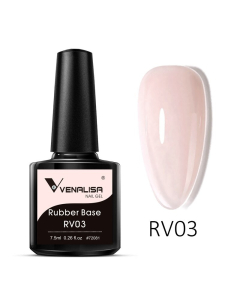 ربر بيس (Rubber Base) -(Venalisa)- لون رقم RV03  - حجم 7.5 مل