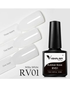 ربر بيس (Rubber Base) -(Venalisa)- لون رقم RV01  - حجم 7.5 مل
